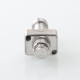 Authentic MK MODS Infinity RBA Bridge for Billet / BB / Boro Mod - Silver, 8 PCS Pin 1.0, 1.2, 2.0, 2.5, 3.0, 3.5, 4.0, 4.5mm