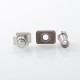 Authentic MK MODS Infinity RBA Bridge for Billet / BB / Boro Mod - Silver, 8 PCS Pin 1.0, 1.2, 2.0, 2.5, 3.0, 3.5, 4.0, 4.5mm