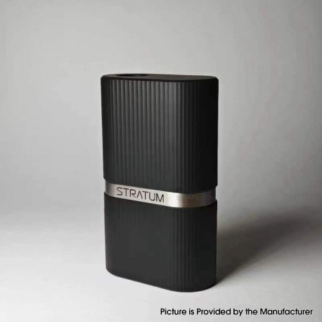 5AVape Stratum Balance2 Balance 2 Style VW Box Mod - Black, 1~60W, 1 x 18650, Evolv DNA60 Chipset