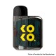 [Ships from Bonded Warehouse] Authentic Uwell Koko Prime (Vision) 18W Pod System Kit - Dark Translucen Cyber Blue, 690mAh, 2.0ml