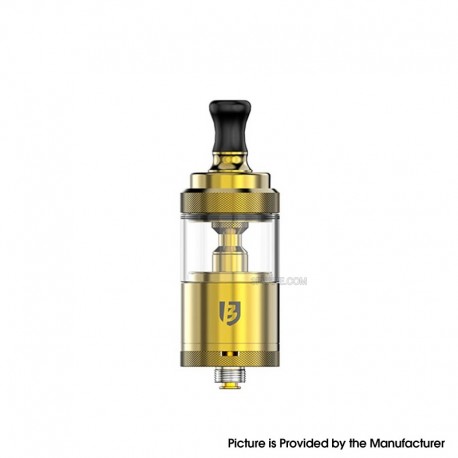 [Ships from Bonded Warehouse] Authentic VandyVape Bskr Mini V3 MTL RTA Atomizer - Gold, 4ml, 22mm, Simple Version