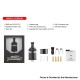 [Ships from Bonded Warehouse] Authentic VandyVape Bskr Mini V3 MTL RTA Atomizer - Frosted Grey, 4ml, 22mm, Simple Version