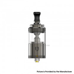 [Ships from Bonded Warehouse] Authentic VandyVape Bskr Mini V3 MTL RTA Atomizer - Gun Metal, 4ml, 22mm, Simple Version