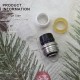 SXK Monarchy MNCH Knob Style Drip Tip for BB / Billet / Boro AIO Box Mod - SS316 + Black POM + White PET + Clear Acrylic + Ultem