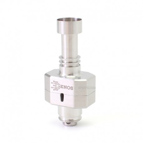 SXK Genos Style RBA Bridge for Billet / BB / Boro Tank - Silver, 316SS, 5 PCS Air Pins 1.0 / 1.5 / 2.0 / 2.5 / 3.0mm