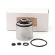 SXK GG Caspardina Style RTA Replacement Extended Tank Tube -Silver, 316SS, 4ml