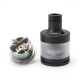 SXK GG Golden Greek Caspardina Style RTA Rebuildable Tank Atomizer - Sandblasted Black, 2ml, 22mm