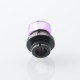 909 Modify Style 510 Drip Tip for RDA / RTA / RDTA Atomizer - Purple, Aluminum Alloy + Acrylic