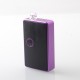 SXK BB Style 70W All-in-One VW Variable Wattage Box Mod Kit w/ USB Port - Purple, 1~70W, 1 x 18650, with 2023 Logo