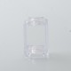 Monarchy MNCH V1 Style Boro Tank for SXK BB / Billet AIO Box Mod Kit - Translucent, PCTG