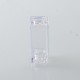 Monarchy MNCH V1 Style Boro Tank for SXK BB / Billet AIO Box Mod Kit - Translucent, PCTG