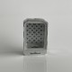 Monarchy King'bo V2 Style Boro Tank for SXK BB / Billet AIO Box Mod Kit - Silver, Aluminum Alloy