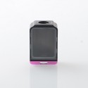 S-ProRo Style Boro Tank for SXK BB / Billet AIO Box Mod Kit - Pink + Black, Aluminum + POM