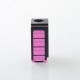 S-ProRo Style Boro Tank for SXK BB / Billet AIO Box Mod Kit - Pink + Black, Aluminum + POM