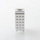 Authentic Ambition Mods 2.0 Boro Tank for SXK BB / Billet AIO Box Mod Kit - Rhombus Silver, Aluminum