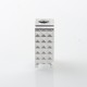 Authentic Ambition Mods 2.0 Boro Tank for SXK BB / Billet AIO Box Mod Kit - Rhombus Silver, Aluminum