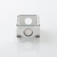 Authentic Ambition Mods 2.0 Boro Tank for SXK BB / Billet AIO Box Mod Kit - Rhombus Silver, Aluminum