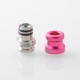 Mission XV DotMission Style Replacement Drip Tip for dotMod dotAIO V1 / V2 Pod - Pink, Stainless Steel + Aluminum