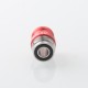 Mission XV DotMission Style Replacement Drip Tip for dotMod dotAIO V1 / V2 Pod - Red, Stainless Steel + Aluminum