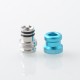 Mission XV DotMission Style Replacement Drip Tip for dotMod dotAIO V1 / V2 Pod - Blue, Stainless Steel + Aluminum