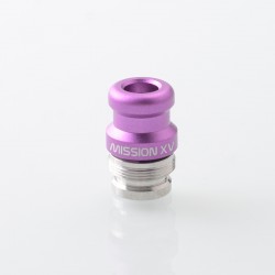 Mission XV DotMission Style Replacement Drip Tip for dotMod dotAIO V1 / V2 Pod - Purple, Stainless Steel + Aluminum