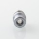 Mission XV DotMission Style Replacement Drip Tip for dotMod dotAIO V1 / V2 Pod - Grey, Stainless Steel + Aluminum