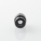 Mission XV DotMission Style Replacement Drip Tip for dotMod dotAIO V1 / V2 Pod - Black, Stainless Steel + Aluminum