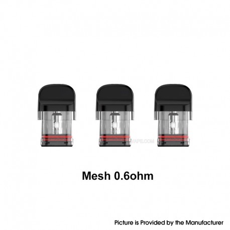 [Ships from Bonded Warehouse] Authentic SMOK Novo Pod Cartridge for Novo 3, Novo 2X / Propod GT 2ml - Mesh 0.6ohm (3 PCS)