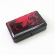 Authentic ETU Starer Square Front + Back Door Panel Plates for BB / Billet Box Mod -Flame, Acrylic (2 PCS)