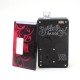 Authentic ETU Starer Square Front + Back Door Panel Plates for BB / Billet Box Mod -Flame, Acrylic (2 PCS)