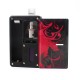 Authentic ETU Starer Square Front + Back Door Panel Plates for BB / Billet Box Mod -Flame, Acrylic (2 PCS)