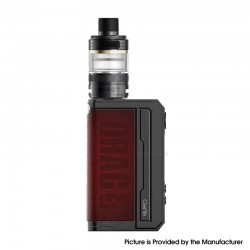[Ships from Bonded Warehouse] Authentic Voopoo Drag 3 177W VW Box Mod Kit with TPP-X Pod Tank - Black Red, 5~177, TPD