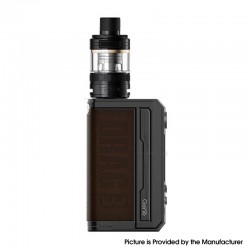 [Ships from Bonded Warehouse] Authentic Voopoo Drag 3 177W VW Box Mod Kit with TPP-X Pod Tank - Black Umber, 5~177, TPD