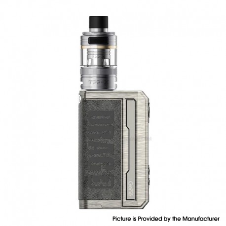 [Ships from Bonded Warehouse] Authentic Voopoo Drag 3 177W VW Box Mod Kit with TPP-X Pod Tank - Grey, 5~177, TPD