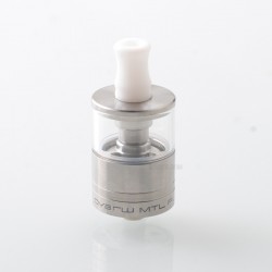 Dvarw MTL FL Facelift Style RTA Rebuildable Tank Atomizer w/ 11 x Inserts - Silver, Titanium, 3.5ml, SS, 22mm Dia