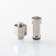 SteamShell Style RBA Bridge for Billet / BB / Boro Tank - Silver, Air Flow Pin 0.8 / 1.0 / 1.2 / 1.5 / 1.8mmmm