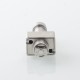 SteamShell Style RBA Bridge for Billet / BB / Boro Tank - Silver, Air Flow Pin 0.8 / 1.0 / 1.2 / 1.5 / 1.8mmmm