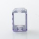 S-ProRo Style Boro Tank for SXK BB / Billet AIO Box Mod Kit - Purple + Frost, Aluminum + Acrylic