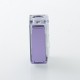 S-ProRo Style Boro Tank for SXK BB / Billet AIO Box Mod Kit - Purple + Frost, Aluminum + Acrylic