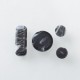 Replacement Button Set for BMM.38 Aio Style Mod - Black, Resin (3 PCS)