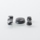 Replacement Button Set for BMM.38 Aio Style Mod - Black, Resin (3 PCS)