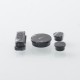 Replacement Button Set for BMM.38 Aio Style Mod - Black, Resin (3 PCS)