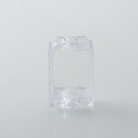 Mission XV Style Space Pod Boro Tank for SXK BB / Billet AIO Box Mod Kit - Translucent, PCTG