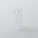 Mission XV Style Space Pod Boro Tank for SXK BB / Billet AIO Box Mod Kit - Translucent, PCTG