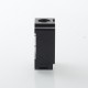 Mission XV Style Space Pod Boro Tank for SXK BB / Billet AIO Box Mod Kit - Black, Aluminum