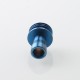 Monarchy Tapered Style Drip Tip for BB / Billet / Boro AIO Box Mod - Blue, Stainless Steel