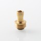 Monarchy Tapered Style Drip Tip for BB / Billet / Boro AIO Box Mod - Gold, Stainless Steel