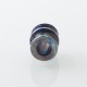 Never Normal Warp NUT Drop Style Drip Tip for BB / Billet / Boro AIO Box Mod - Blueing, Titanium