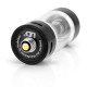 Authentic Youde Zephyrus V2 Updated Sub Ohm Tank Atomizer - Black, Stainless Steel + Glass, 6mL, 0.3 / 1.8 ohm, 22mm