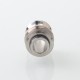 Never Normal Warp NUT Drop Style Drip Tip for BB / Billet / Boro AIO Box Mod - Silver, Titanium